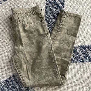 CURRENT/ELLIOT Camo “Le Stiletto” Jean - Size 29